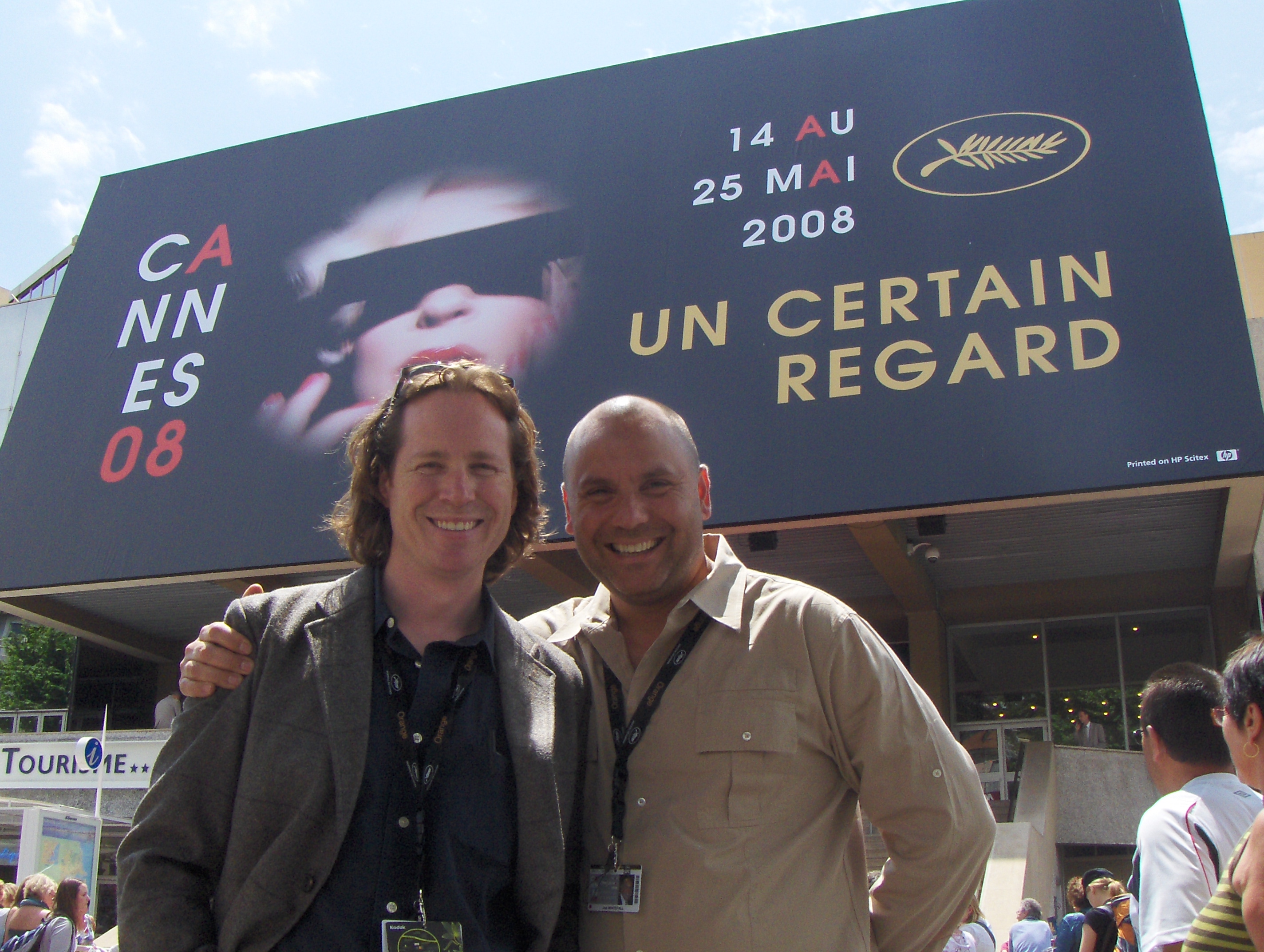 At Cannes with my Short Film, EXACT BUS FARE!