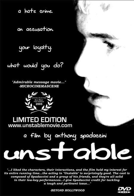 Unstable 2006 DVD Poster