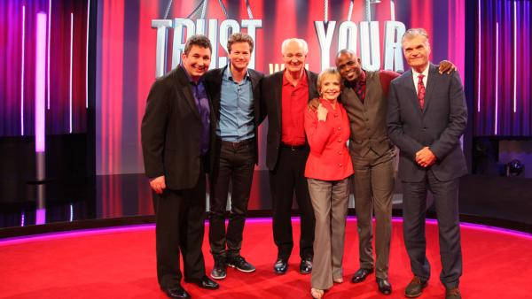 Craig Cackowski, Jonathan Mangum, Colin Mochrie, Florence Henderson, Wayne Brady, Fred Willard in 