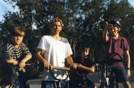 Jonathan Osborne, Jonathan Osteen, Chad Denhard and Jason Misiak in Kid Avenger (2003)
