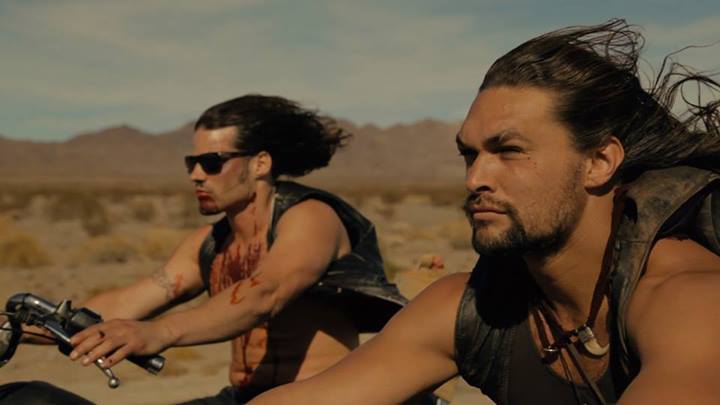 Still of Jason Momoa and Robert Homer Mollohan in Road to Paloma (2014)