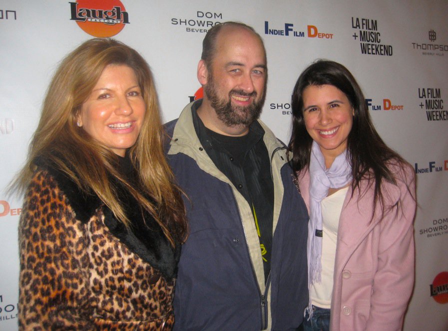 ErinRose Widner, Joelle Arqueros and Todd Lampe at LA Film + Music Weekend for screening of The Way He Makes Them Feel: A Michael Jackson Fan Documentary