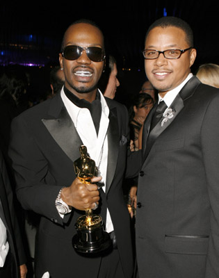 Terrence Howard and Jordan Houston at event of The 78th Annual Academy Awards (2006)