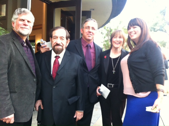 Celebrating the life of A.C. Lyles at Paramount Studios 2013 with former castmates from Deadwood