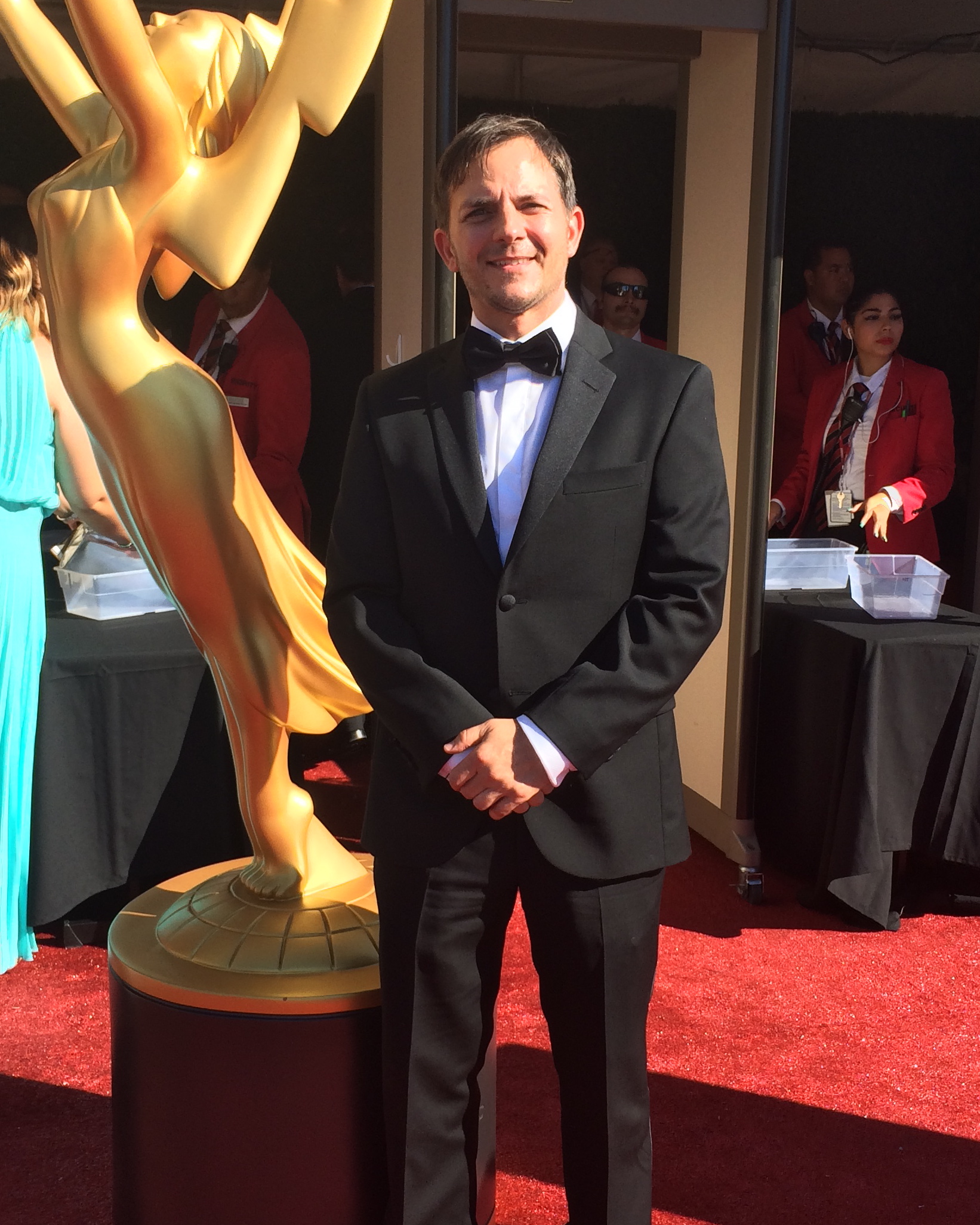 Adam Lorenzo at 2015 Emmy Awards