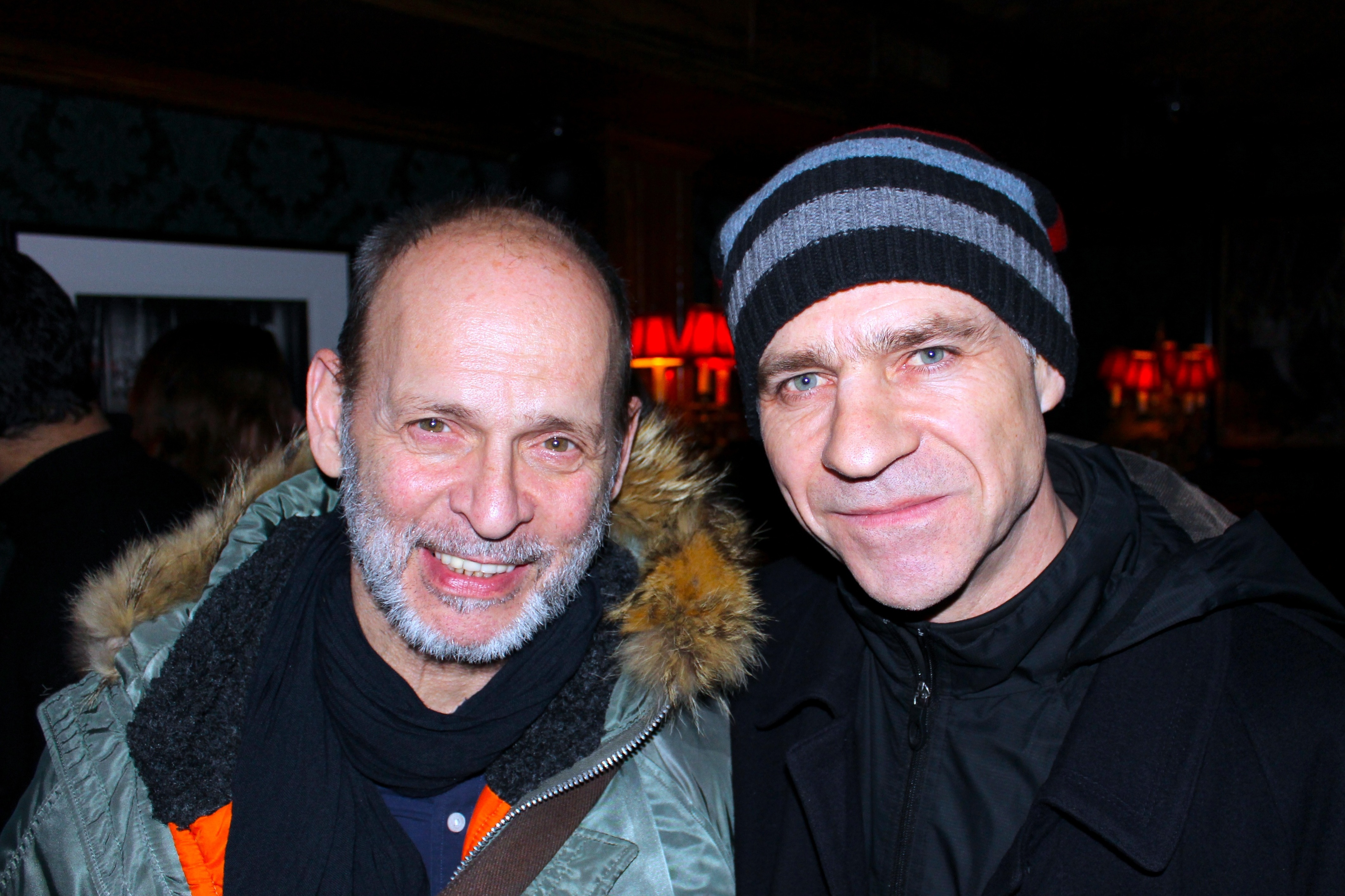 MC5 guitarist Wayne Kramer and composer Ronan Coleman attend the theatrical debut of The Mind Of Mark DeFriest