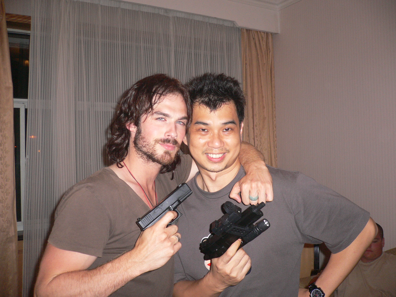 With Ian Somerhalder 2006