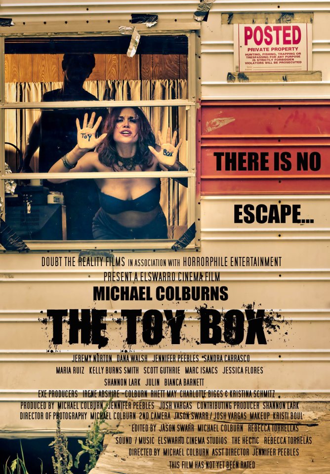 Poster for the feature The Toy Box.