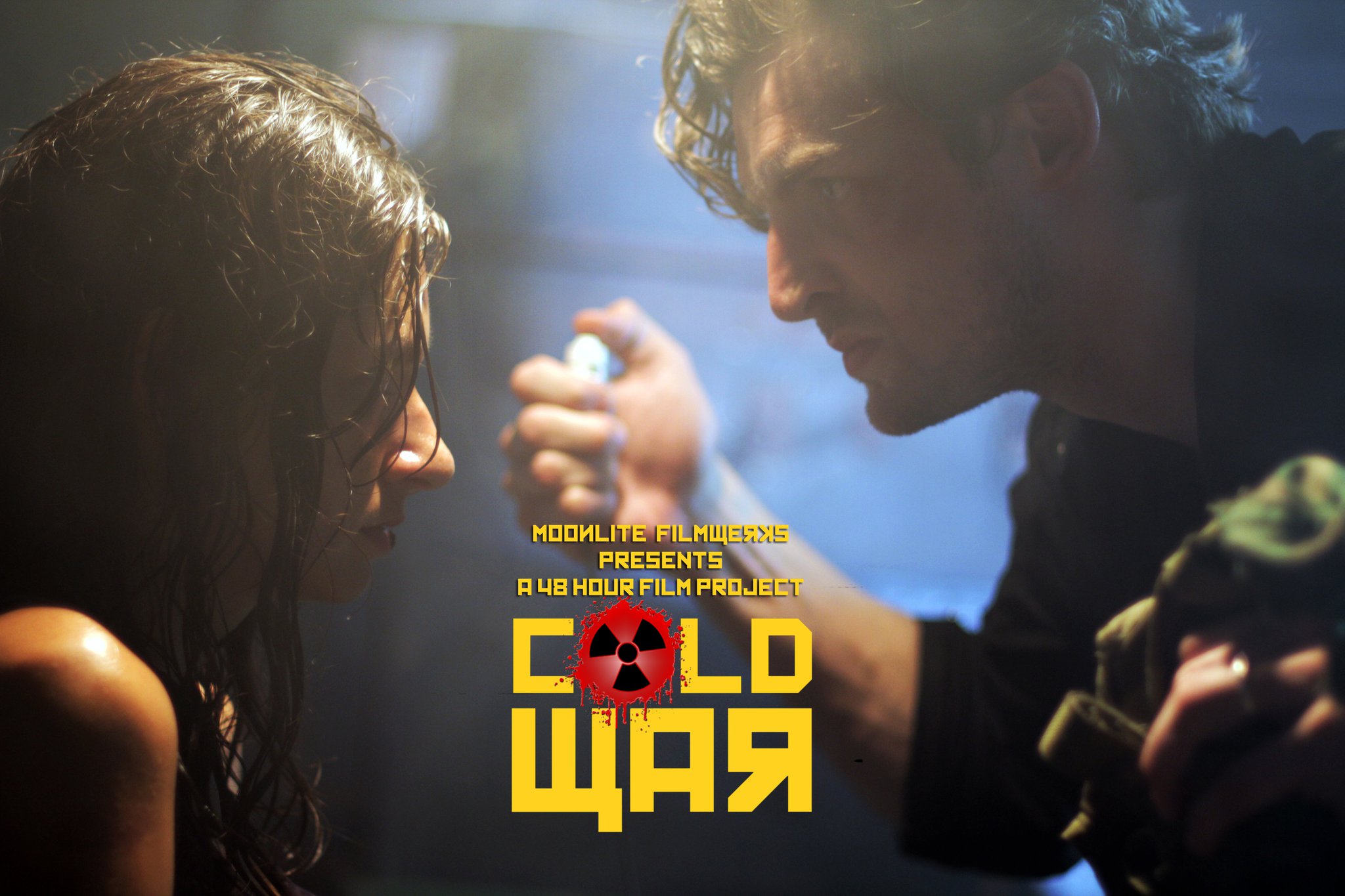 Poster for our 48HFP ward winning film COLD WAR - 2011