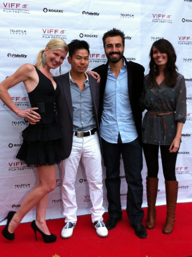 Vincent Tong and Michael Antonakos at VIFF.