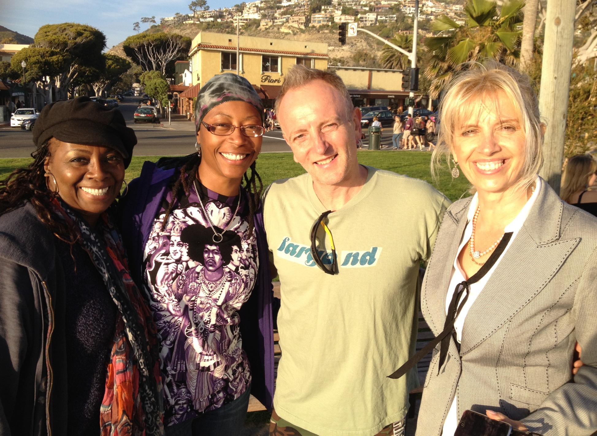 Def Leppard leading man Phil Collen and his lovely wife, Laguna Beach.