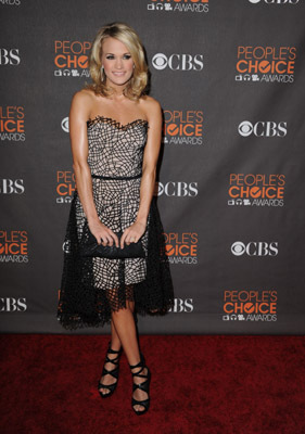 Carrie Underwood at event of The 36th Annual People's Choice Awards (2010)