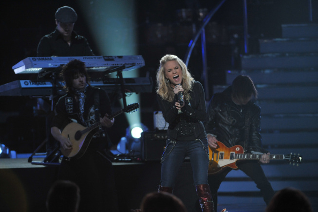 Still of Carrie Underwood in American Idol: The Search for a Superstar (2002)