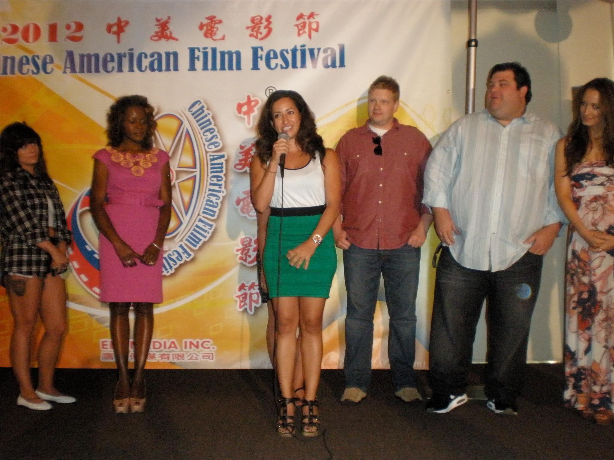 Press Conference for Chinese American Film Fest. 2012.