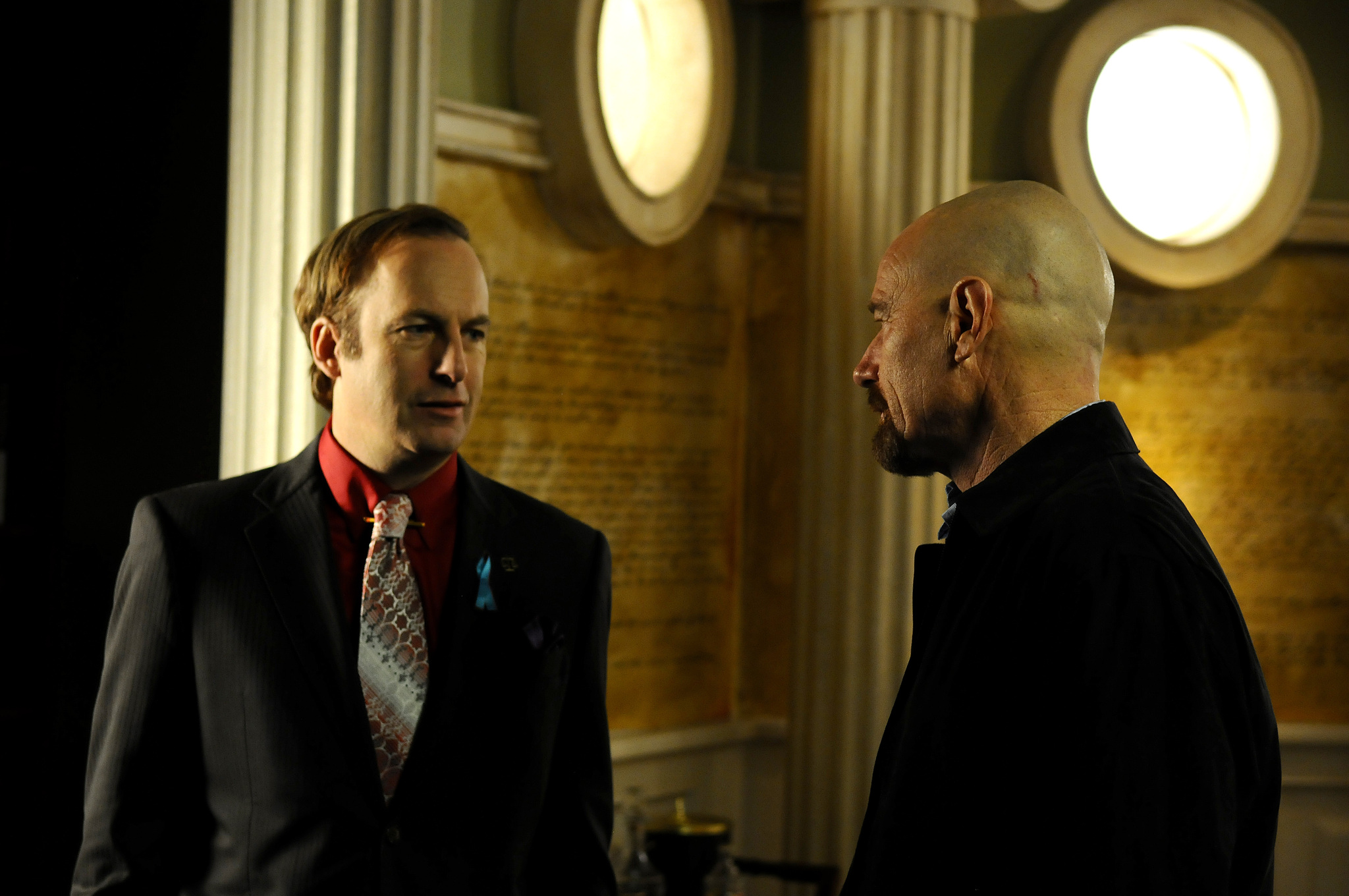 Still of Bryan Cranston and Bob Odenkirk in Brestantis blogis (2008)