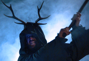 Anthony Straeger as Herne in Call of the Hunter