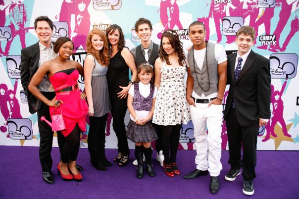 Cast Photo Disney Channel 'Life Bites' at the Camp Rock London Premier