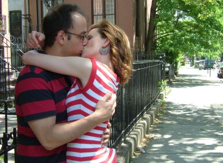 Still of Elizabeth Banks and David Wain in Wainy Days (2007)