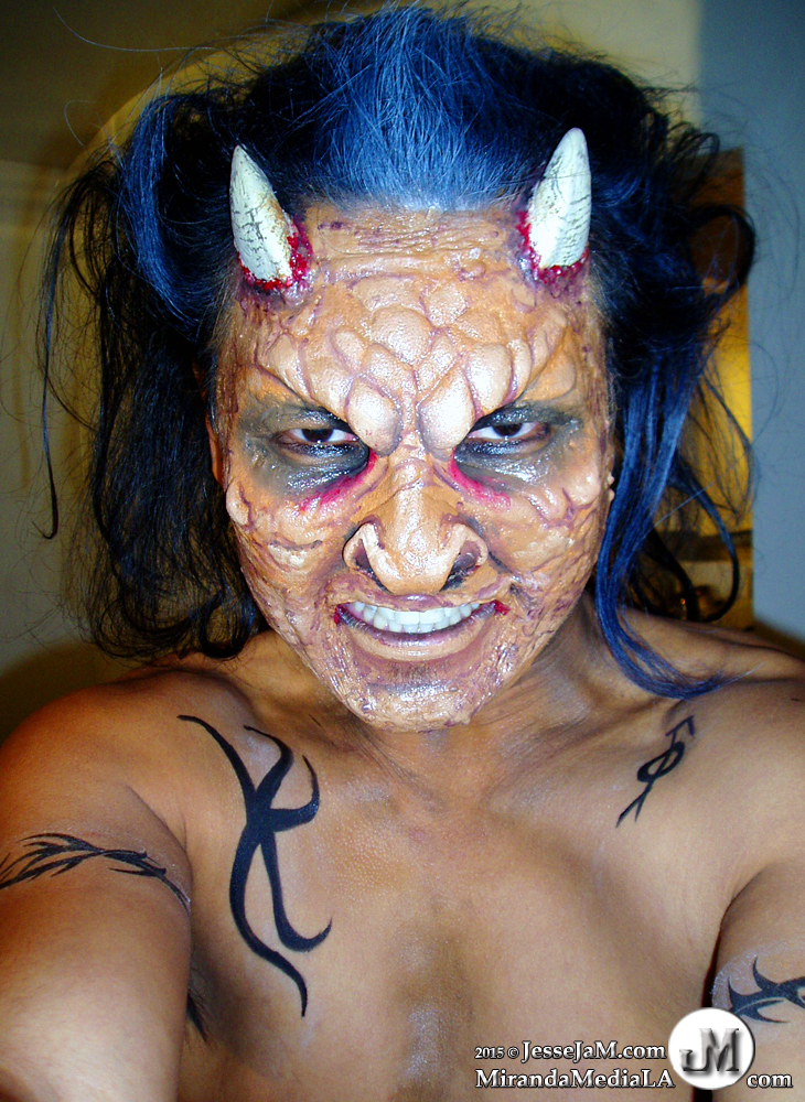 Jesse Jam Miranda as 'The Demon' in 