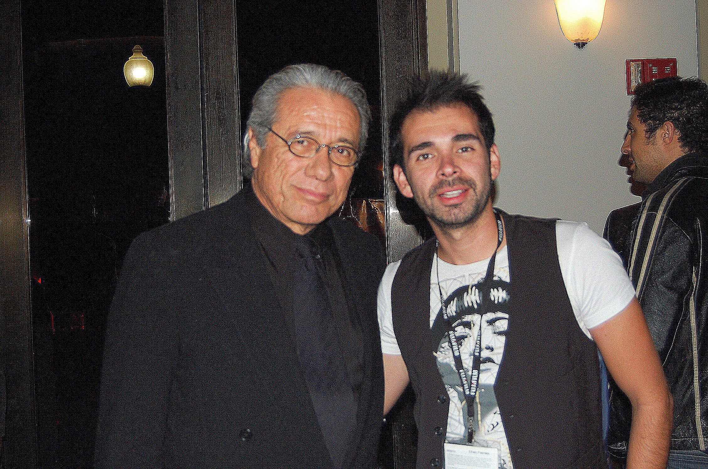Edward James Olmos and Andre Bauth LALIFF Paramount Pictures