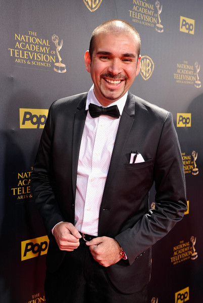 ANDRE BAUTH EMMY WINNER 2015 RED CARPET ARRIVAL WARNER BROTHERS