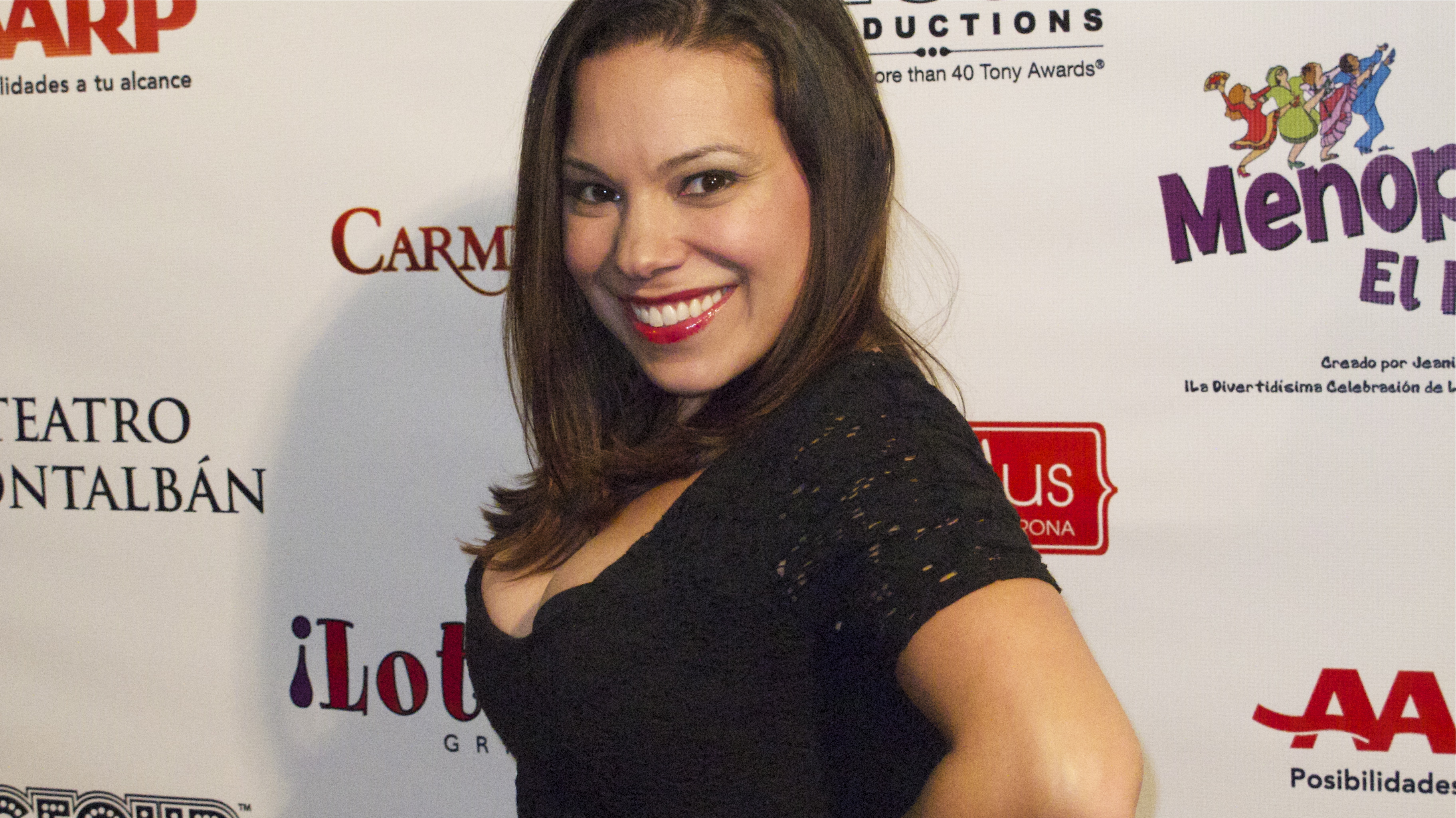 Actress Gloria Garayua at the Opening night of Menopausia El Musical in Hollywood, CA on Oct 17, 2013.