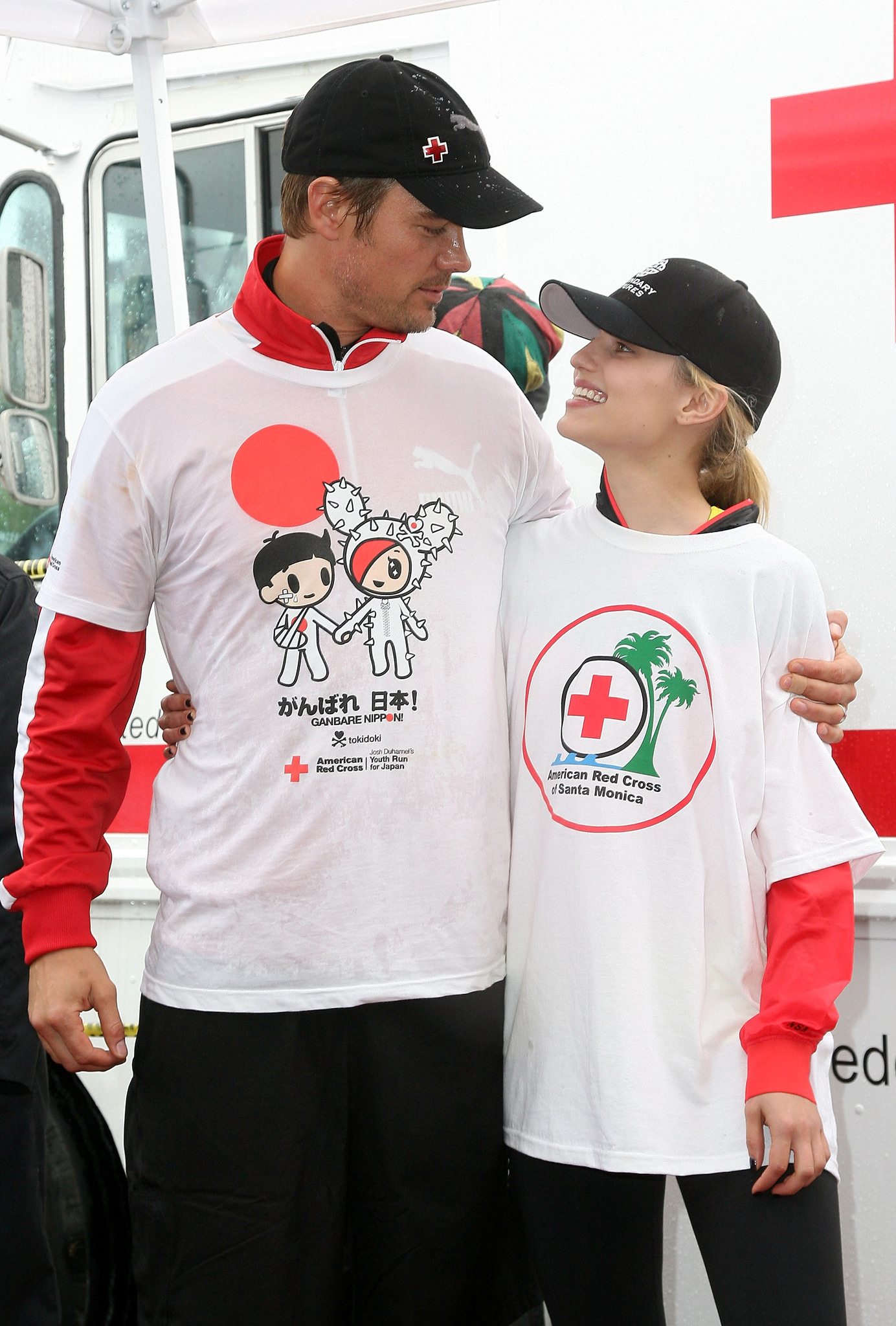 Josh Duhamel and Dianna Agron