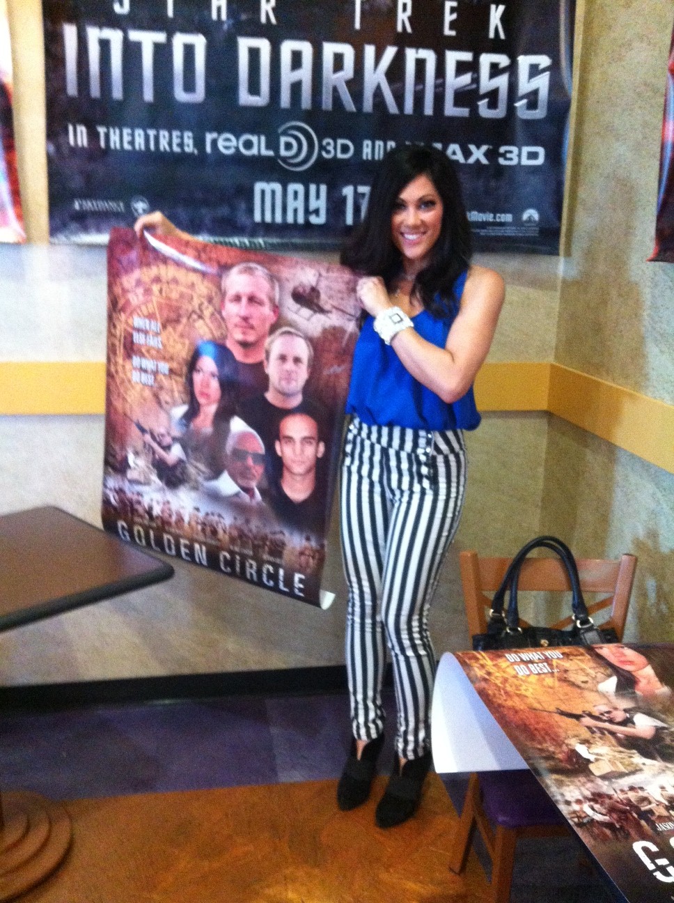 Poster Signing at Movie Release; Golden Circle