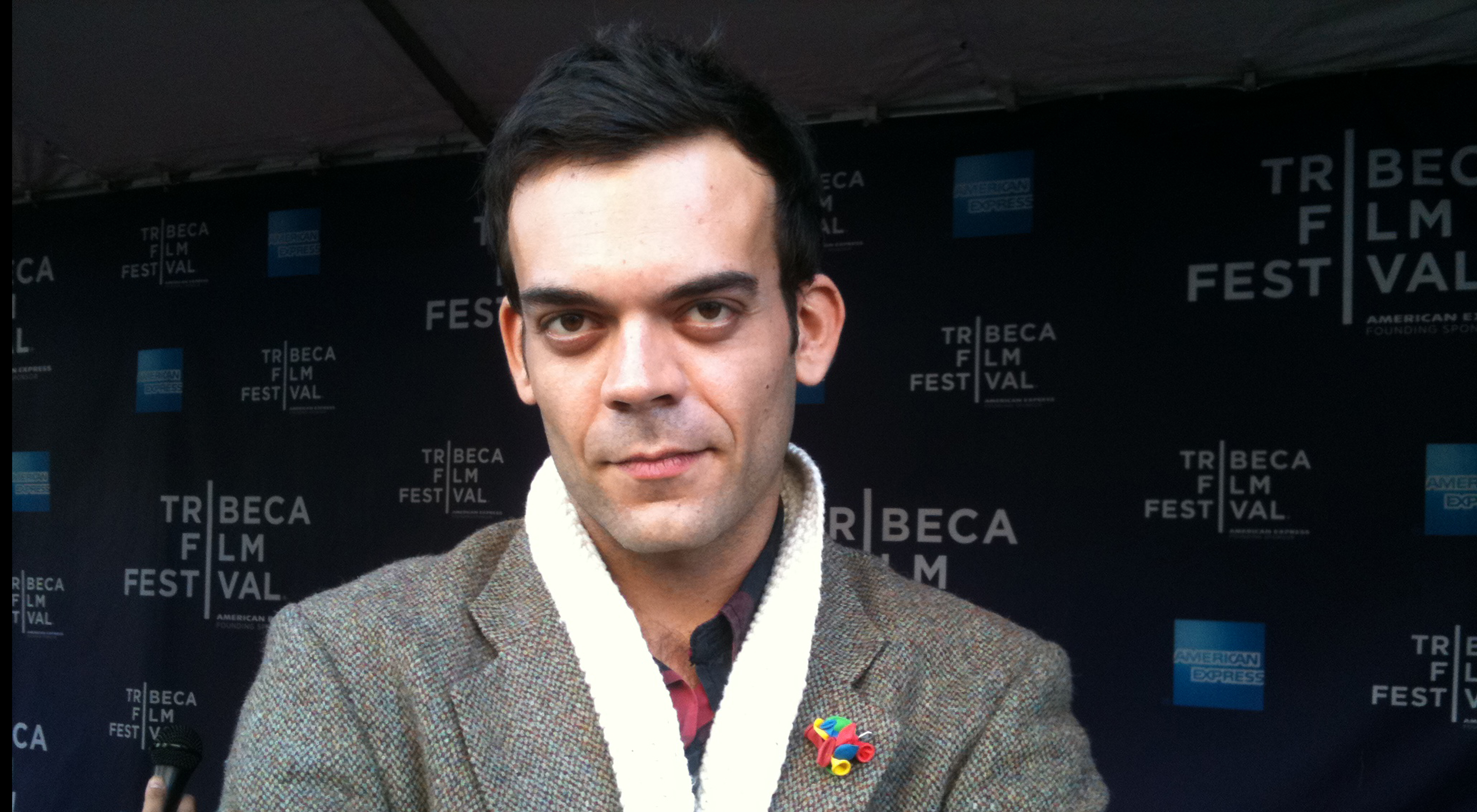 Gonzalo Bouza at the Tribeca Film Festival in 2013