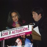 Actress Diana Golden (Left) and Pedro Araneda (Right) in the AMCI Awards.