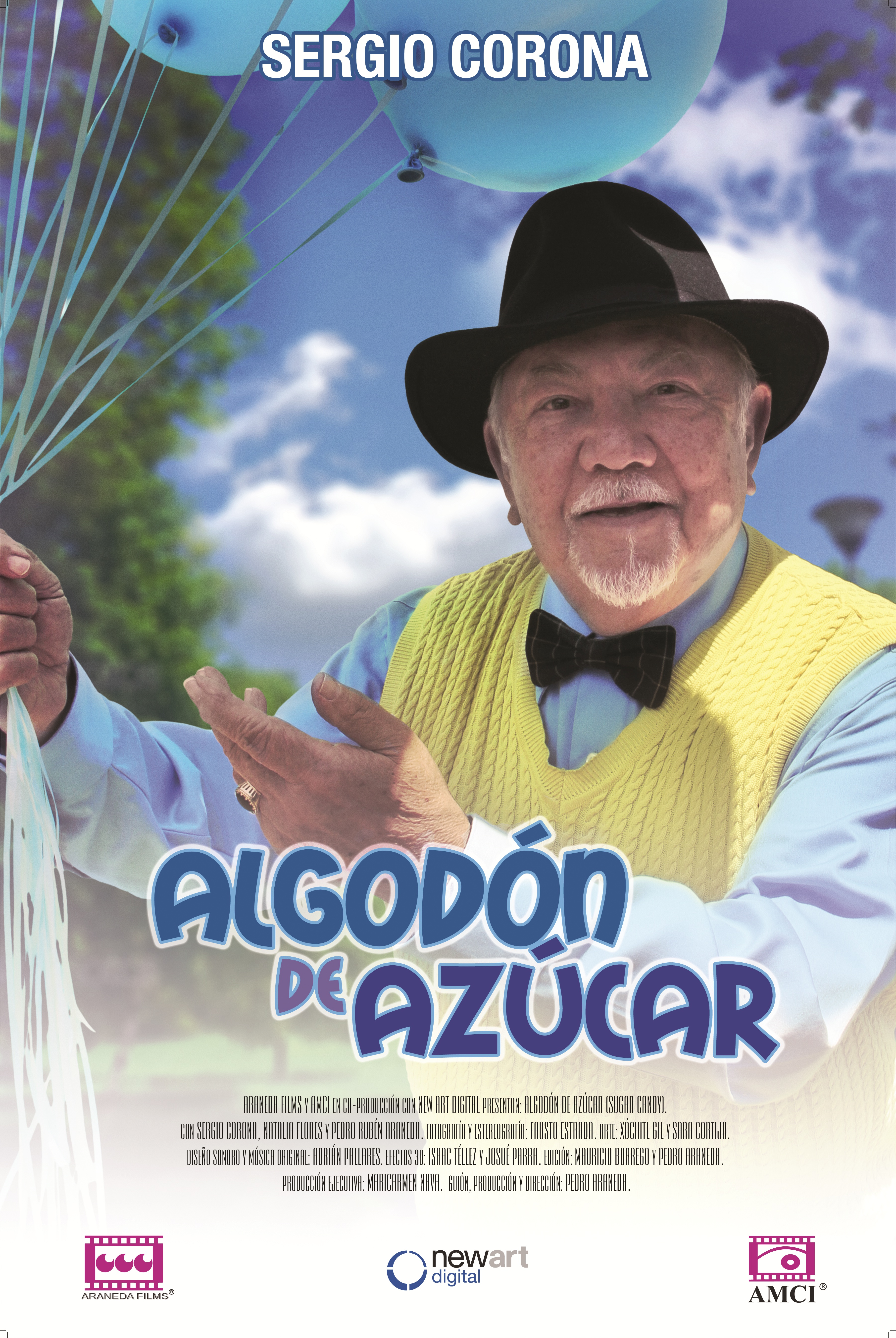 Sugar Candy is the first short subject live action film in Latinoamerica shot for stereoscopic (3D) projection. Pedro Araneda wrote, produced and directed. It was projected before Star Wars 3D in Mexico.