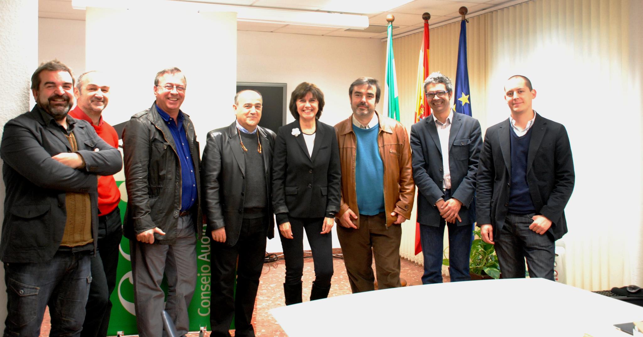 Andalusian producers meeting at the Consejo del Audiovisual Andaluz