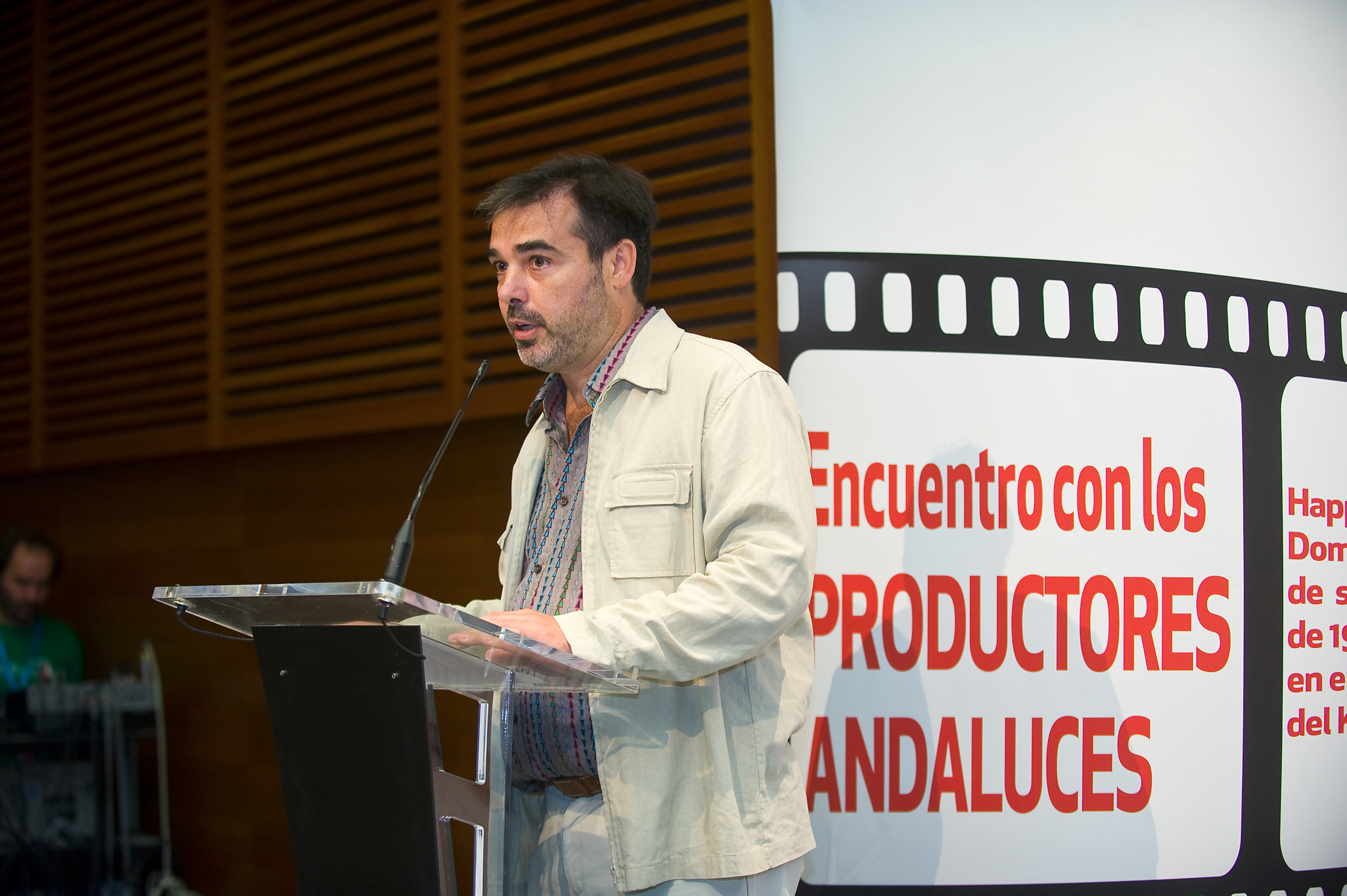 San Sebastian Film Festival (2010) event with Andalusian producers at Kursaal