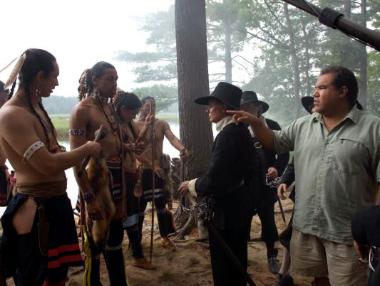 Tatanka Means with Director Chris Eyre on PBS's We Shall Remain