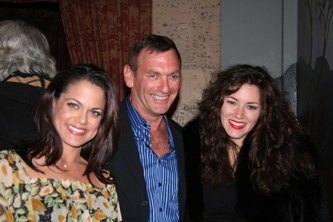 Stacy Earl, Rick Bieber and Mandy Barnett at the premiere for Crazy.