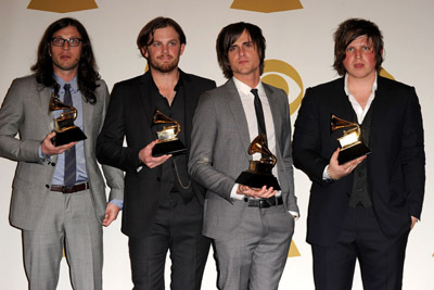 Jared Followill, Caleb Followill, Nathan Followill and Matthew Followill