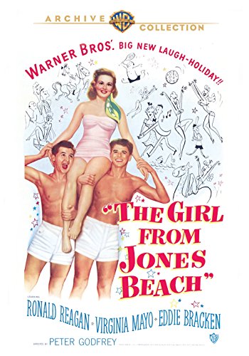 Ronald Reagan, Eddie Bracken and Virginia Mayo in The Girl from Jones Beach (1949)