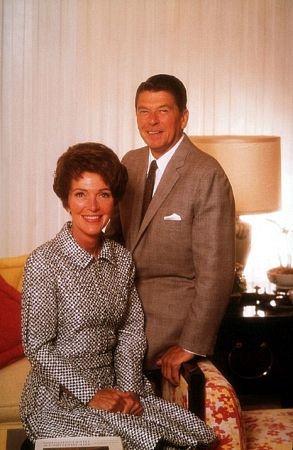 Nancy and Ronald Reagan, 1968
