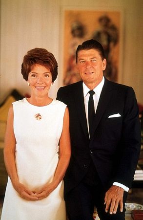 Nancy and Ronald Reagan, 1968