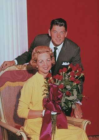 Ronald Reagan and the Queen of The Rose Parade C. 1955