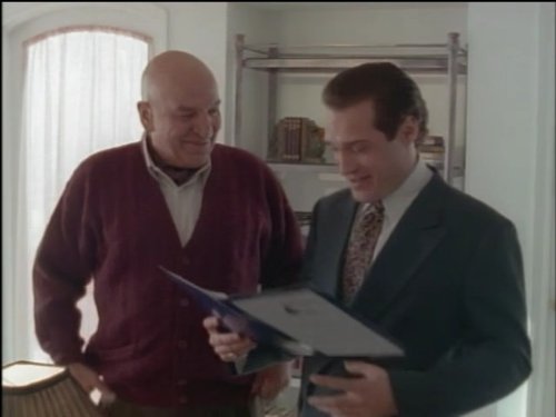 Still of Telly Savalas and Jay Acovone in The Commish (1991)