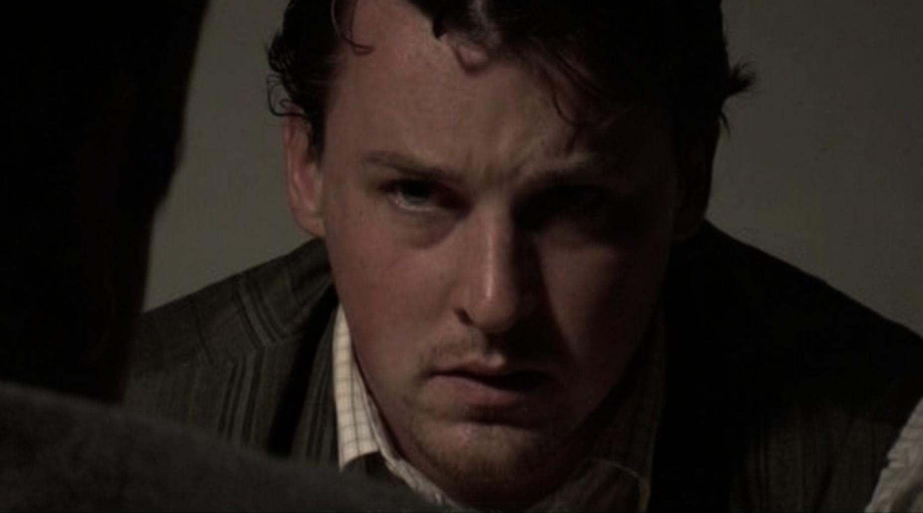 Declan Reynolds as MICHAEL MANNING in Ceart Agus Coir (Crime & Punishment) for TG4