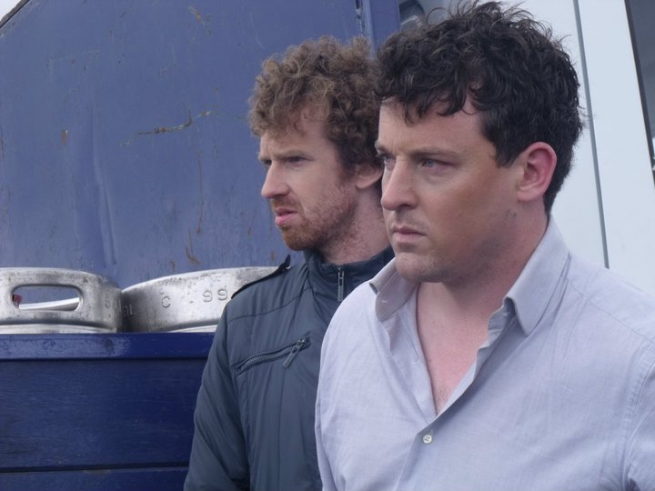 Patrick Bridgeman as SEAMIE and Declan Reynolds as DERMOT in LOSE THE BOOZE (2012)