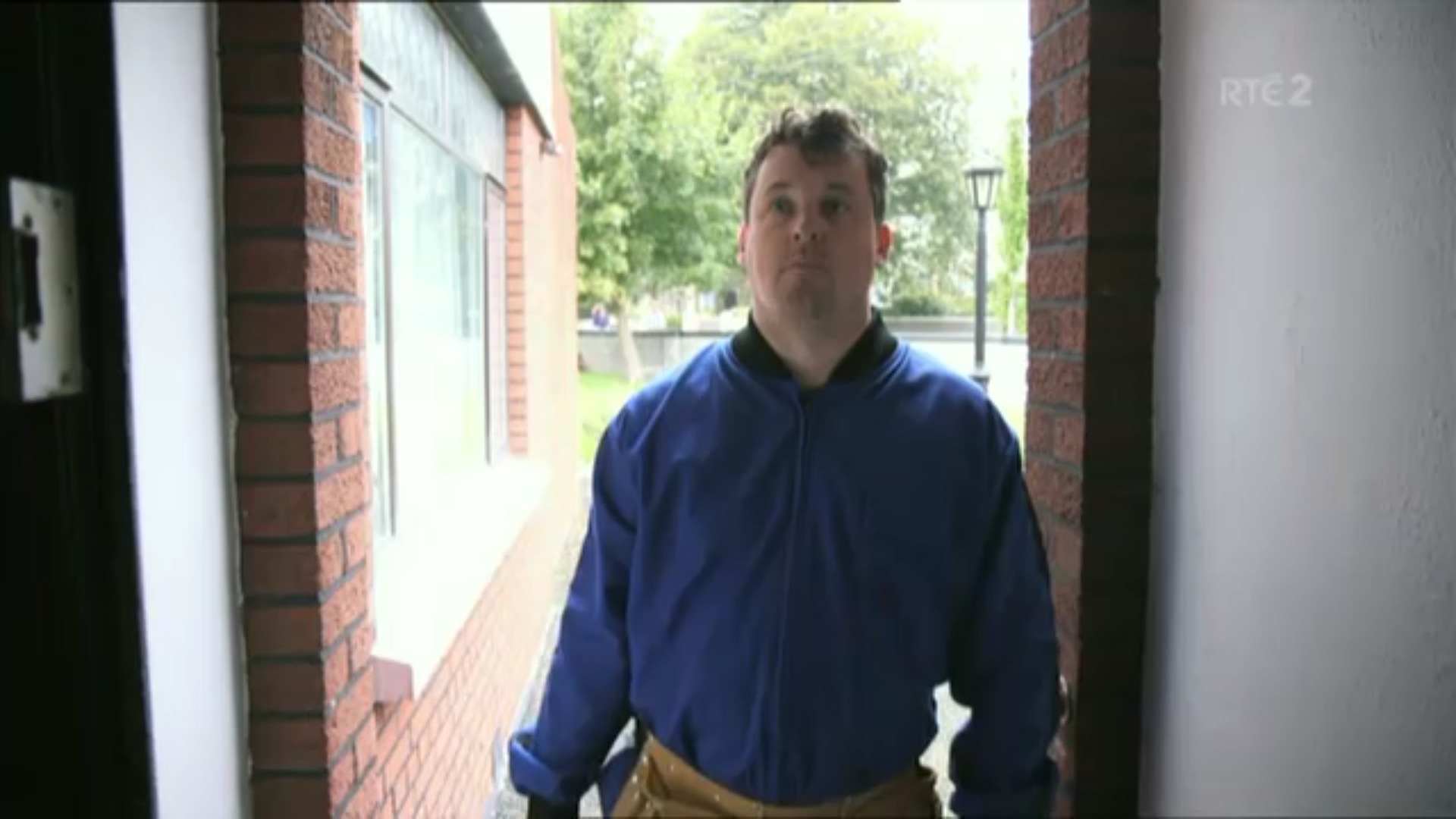 Declan Reynolds as Telephone Installer skit in REPUBLIC OF TELLY (RTE 2) Nov 2014