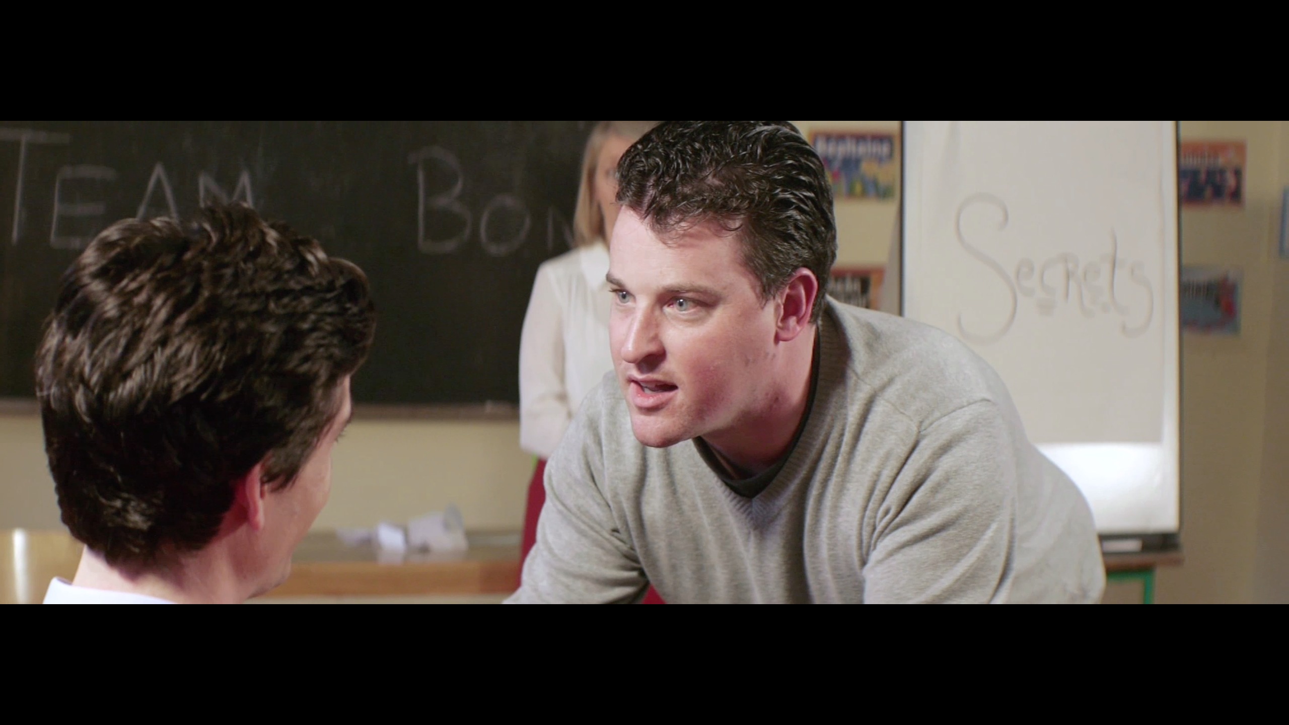 Declan Reynolds as testosterone filled PE Teacher LLOYD in SENIOR INFANTS (2014). View film here: https://vimeo.com/100951176