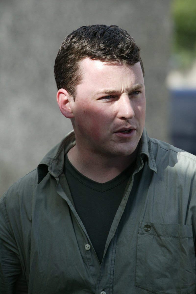 Declan Reynolds as soldier James Conroy on SEER (2008)