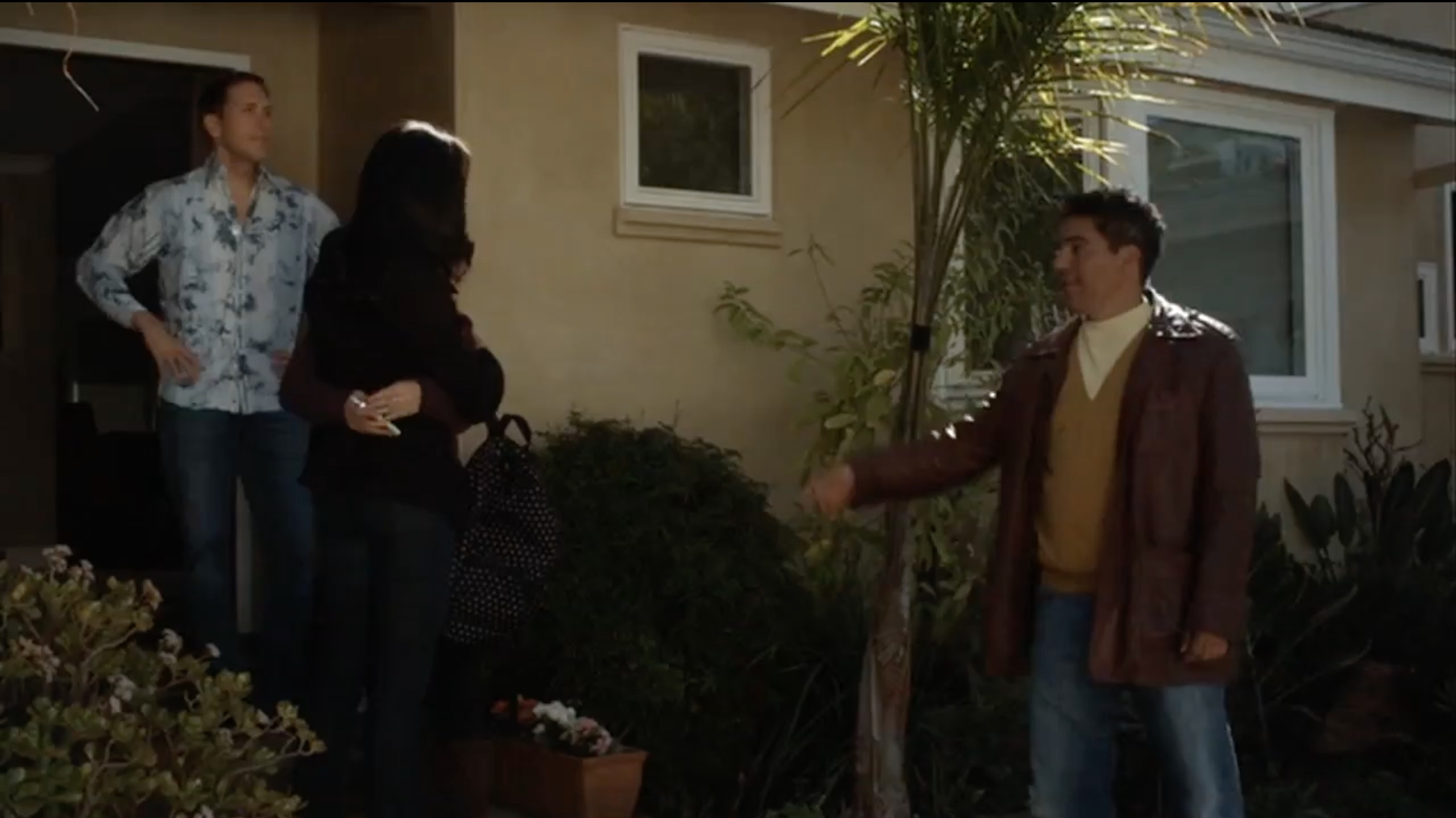 Dwight Turner as Theophelies, Kathrine Narducci as Cynthia, and Nicholas Turturro as Gianni de Carlo in The Deported (2009)