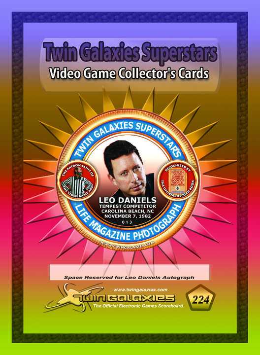 Leo Daniels Limited Edition Trading Card