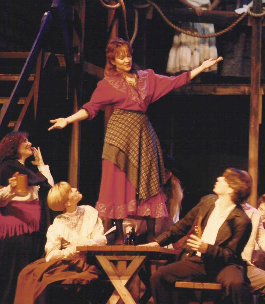 as Nancy in the stage musical Oliver! with Stagelight Family Productions 1992