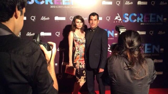 Australian Screen Music Awards 2013 with Lauren Orrell